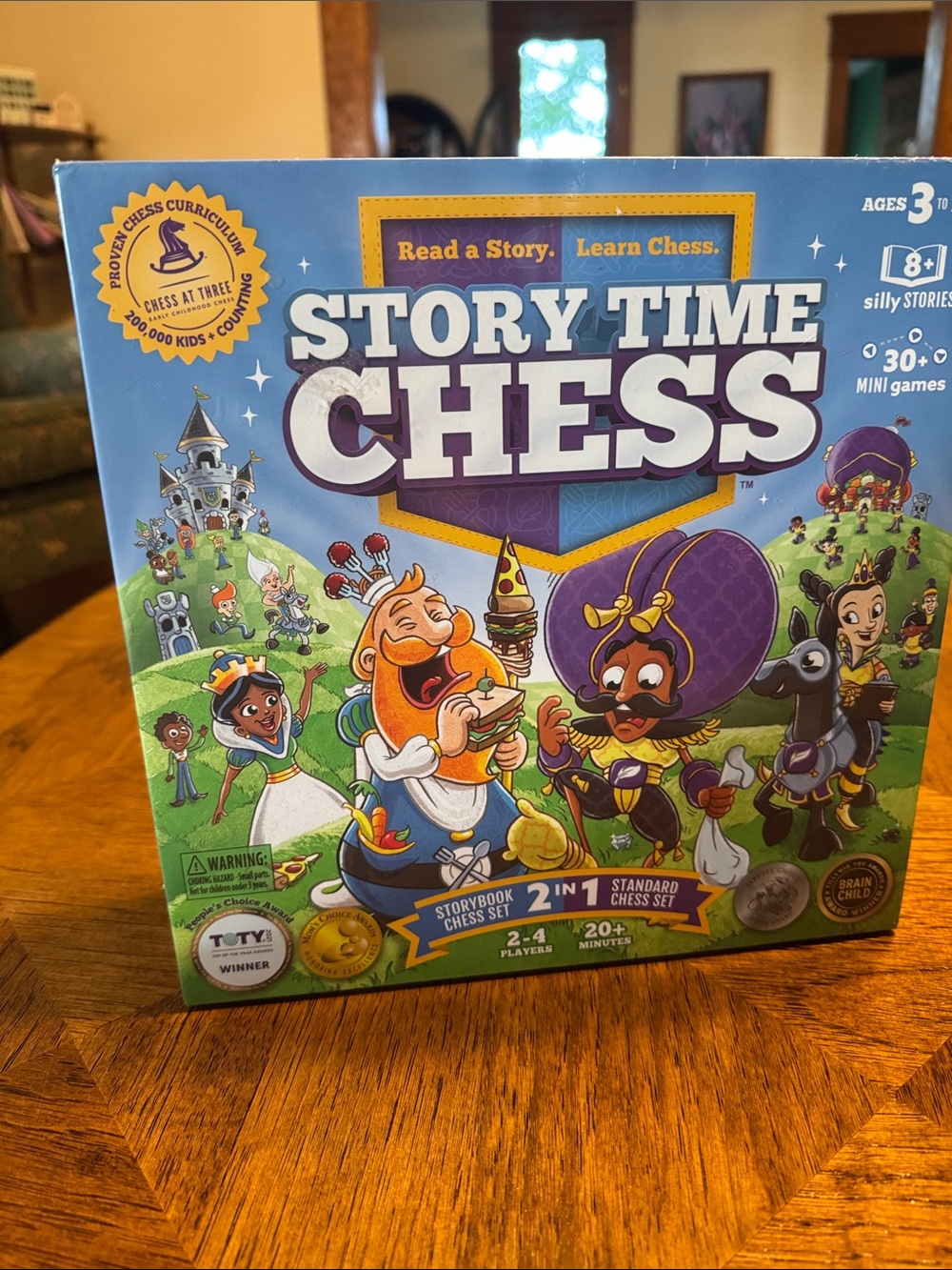 Story Time Chess: Read A Story. Learn Chess. 8+ Silly Stories. 30+ Mini Games !!